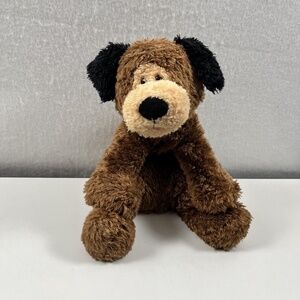 Vintage Gund Brady 13122 Puppy Dog Plush Brown Floppy Collar EUC
